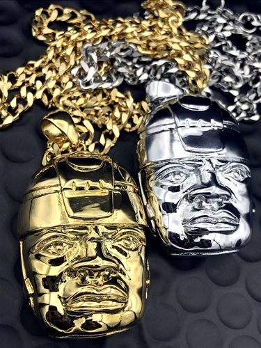 Olmec Head Necklace