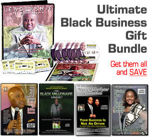 Ultimate Black Business Gift CD / DVD Bundle