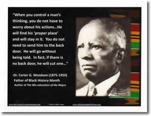 Carter G Woodson Poster