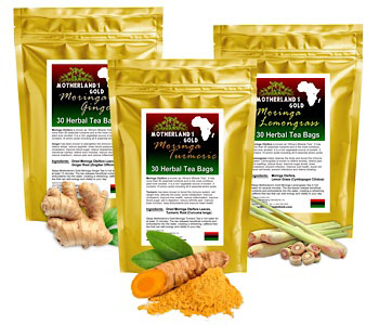 Motherland’s Gold Moringa Energizing Set