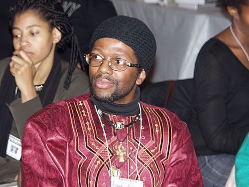 Eugene enjoying the seminar, New York City Black Business Seminar