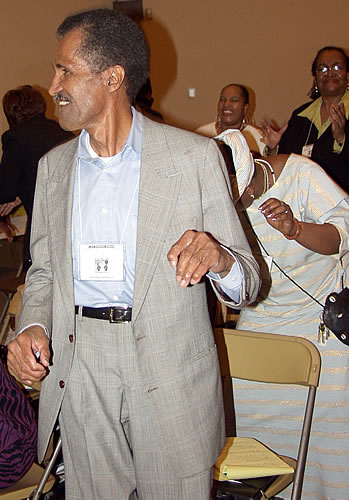 Paul dancing, New York City Black Business Seminar