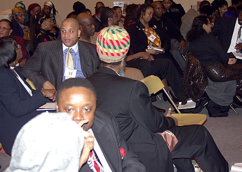 Audience roleplaying, New York City Black Business Seminar