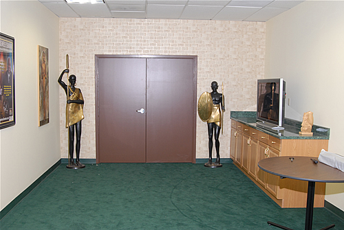 Far end of Holding Room, TAG TEAM Marketing Atlanta Facility Grand Opening