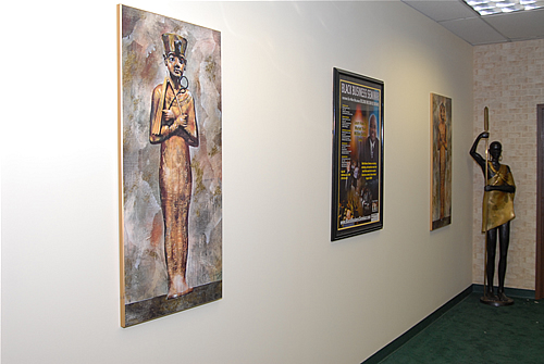 One of the walls in the Holding Room, TAG TEAM Marketing Atlanta Facility Grand Opening