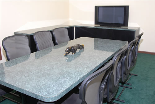 Conference Room table, TAG TEAM Marketing Atlanta Facility Grand Opening