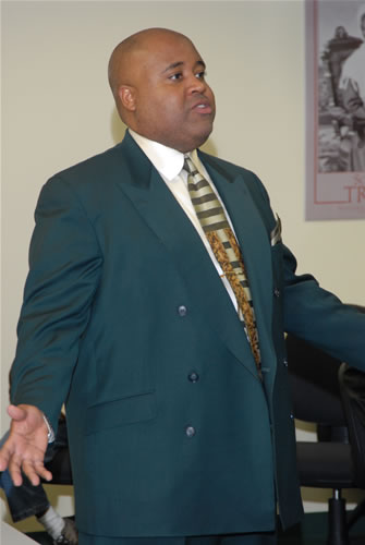 Delxino introducing Debbie, TAG TEAM Marketing Atlanta Facility Grand Opening
