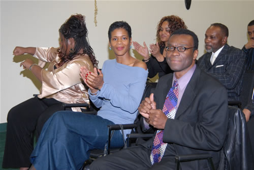 Audience chair dances to 