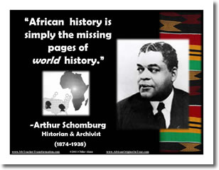 Arthur Schomburg Poster