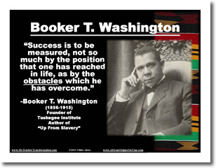 Booker T. Washington Poster