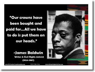 James Baldwin Poster