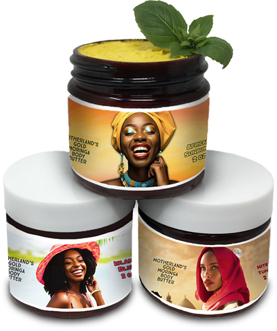 Motherland's Gold Moringa Body Butter