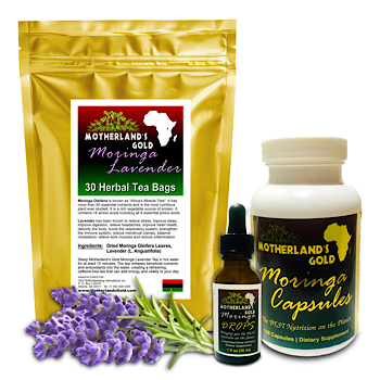 Motherland’s Gold Moringa RELAXATION PACK