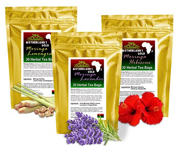 Motherland’s Gold Moringa Women’s Health Set