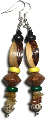 Designer Earrings - Asante Queen