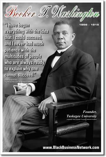 Booker T Washington Print